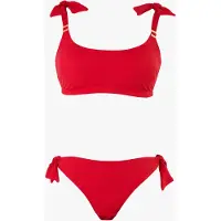 Cache Coeur Porto Vecchio Bikinit, Red, L
