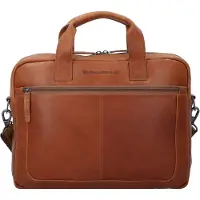 The Chesterfield Brand Wax Pull Up Asiakirjasalkku Nahka 40 cm Kannettavan tietokoneen taskun syvyys Ruskea