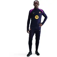 Nike Barcelona Harjoituspaita Dri-fit Strike Drill - Keisarillinen Violetti/keltainen - , koko XX-Large
