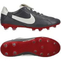 Nike Premier Iii Fg - Harmaa/metallic Summit White/punainen - Nurmi (Fg), koko 36½