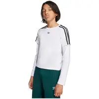Adidas Long Sleeve Tee - White - 164