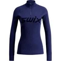 Swix RaceX Merino Half Zip, naisten, navy