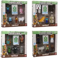 Minecraft 3D Deluxe 6-pack 6 cm hahmo