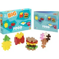 Plus plus BIG Toimintasarja Food One Size Sininen One Size 1+ Years Pojat, Tytöt