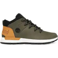 Timberland Nauhabootsit 'Sprint Trekker Mid' vihreä