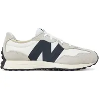 New Balance unisex for kids. GS327V1 Shoes 327 grey (38.5), Flat, Laces, Casual, children's fashion