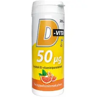 Vitabalans D-Vita 50 µg Veriappelsiini