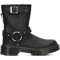 Dr. Martens Genaya J Black Wyoming - Black - 35