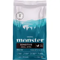 Monster ruoka Monster Dog Original Sensitive White Fish Small bites 2 kg