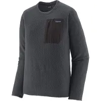 Patagonia M's R1 Air Crew Smolder Blue - S
