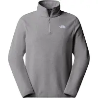 The North Face M Glacier Fleece 1/4 Zip Jacket - Grey - S