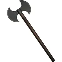 India Made Double Blade Battle Axe