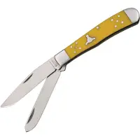 Cattleman's Cutlery Trapper Yellow