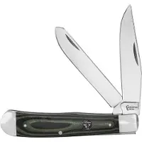 Cattleman's Cutlery Cowhand Trapper Green