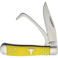 Cattleman's Cutlery Farriers Companion Yellow