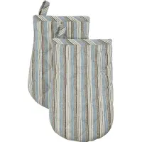 House Doctor - Chef Uunikinnas 24x14 cm 2 kpl Sininen/Hiekka