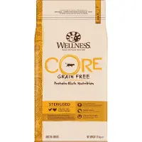 Wellness Core - Cat Adult Sterilised Grain Free Chicken & Turkey Dry 1,75 kg - Kissat - Kissanruoka - Kuivaruoka