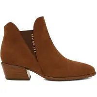 Hispanitas for woman. PHI254383 Brown Verona Leather Ankle Boots (42), 3 to 5 cm, None, Casual