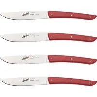 Berkel Color lihaveitsi 4-pack 11 cm Punainen