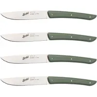 Berkel Color lihaveitsi 4-pack 11 cm oliivinvihreä