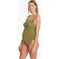 Cache Coeur Maternity Swimsuit One Piece Cruise - Khaki green - XL