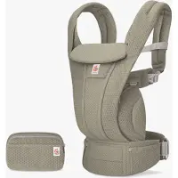 Ergobaby Omni Deluxe Kantoreppu Verkkokangas, Soft Olive