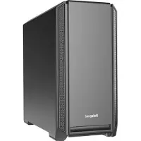 Be quiet! Silent Base 601, Midi Tower, PC, Musta, ATX, EATX, mikro ATX, Mini-ITX, Akryylinitriilibutadieenistyreeni (ABS), SECC, Pelaaminen (BG026)