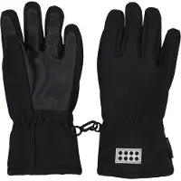 Lego Wear Lwatlin 705 - Softshell Glove. - Black - 158-164