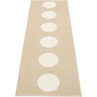 Pappelina , Vera matto 70x225 cm beige / vanilla