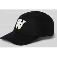 Wood wood Wwaa Felt Patch Cap 25250 - Black - ONE SIZE