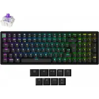 Keychron K4 HE QMK-näppäimistö [Gateron 2.0 Purple Magnetic Switch] - Musta