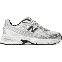 New Balance unisex. U740V2 740 trainers, white (42.5), Flat, Laces, Sport