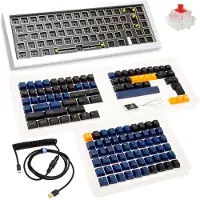 Ducky Outlaw 65 Barebone -mekaaninen pelinäppäimistö, hopea