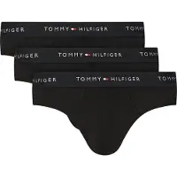 Tommy Hilfiger 3P Brief Wb - Black - M