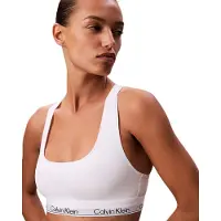 Calvin Klein Unlined Bralette - White - M