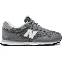 New Balance unisex for kids. GC515V1 Gray 515 sneakers (36), Flat, Laces, Casual, Grey, Mesh, children's fashion