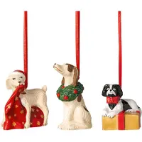 Villeroy & Boch - Nostalgic Ornaments Joulukuusen koriste koirat 3 osaa