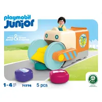 Playmobil Junior: Jäteauton Rakennuspeli