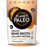 Planet Paleo Bone Broth Turmeric luomu luuliemi 225g ravintolisä