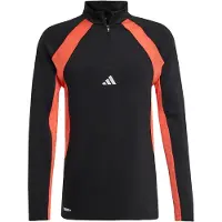 Adidas Toiminnallinen paita 'Tech Apparel' oranssi / musta