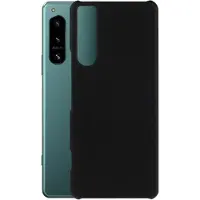 Mtp Products Sony Xperia 5 IV Kumipäällysteinen Muovikuori - Musta
