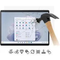 Mtp Products Microsoft Surface Pro 10 Panssarilasi - 9H, 0.3mm - Case Friendly - Läpinäkyvä