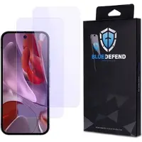 BlueDefend Google Pixel 9a Anti-Blue Light karkaistu lasi näytönsuoja - 2 kpl.