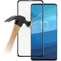 IMAK Täysikokoinen Karkaistu Samsung Galaxy S10e Panssarilasi - 9H - Musta
