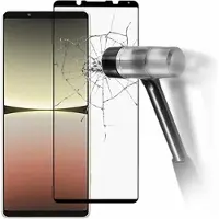 Mtp Products Koko Näytön Peittävä Sony Xperia 5 IV Panssarilasi - 9H - Musta