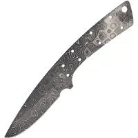Alabama Damascus Steel Knife Blade Damascus