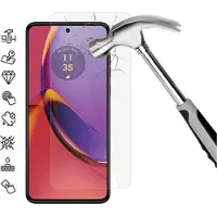 Mtp Products Motorola Moto G84 Panssarilasi - 9H - Case Friendly - Läpinäkyvä