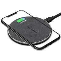 Mtp Products Q25 15W Qi nopea langaton latauslaite - musta