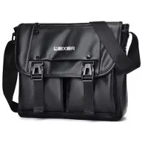 Mtp Products Weixier D269 nahkainen olkalaukku - 30x27x11cm - musta