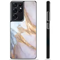 Mtp Products Samsung Galaxy S21 Ultra 5G Suojakuori - Elegantti Marmori